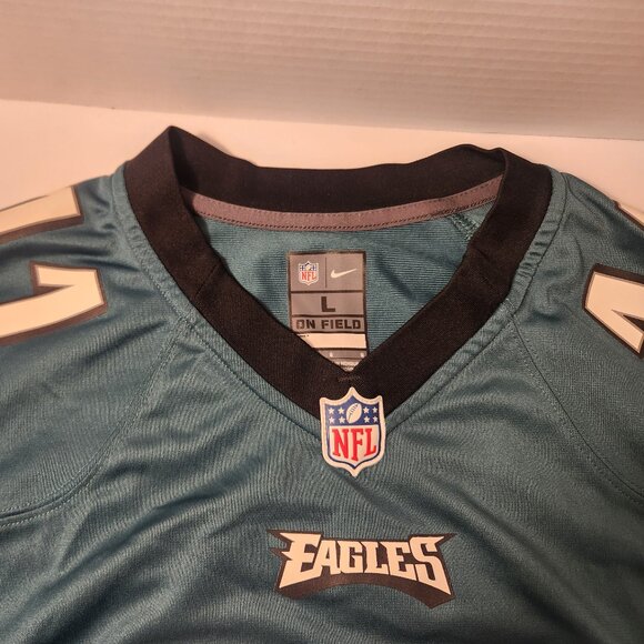 2024 Superbowl Champions Philadelphia EAGLES Carson Wentz No. 11 NFL Jersey L - Picture 5 of 15